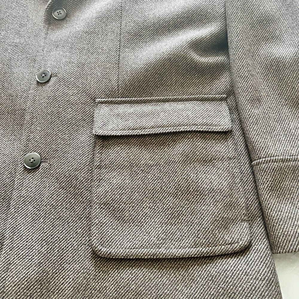 JoS A Bank Reserve Jacket Overcoat 2 in 1 Xtra Large Wool Blend Removable Lining - Picture 14 of 16